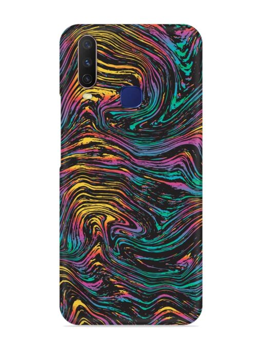 Abstract Liquid Colors Snap Case for Vivo Y12 Zapvi