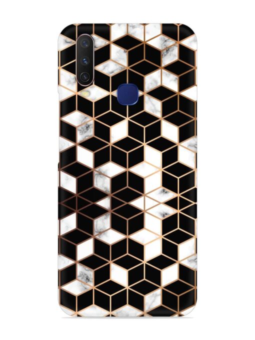 Vector Marble Texture Snap Case for Vivo Y12 Zapvi