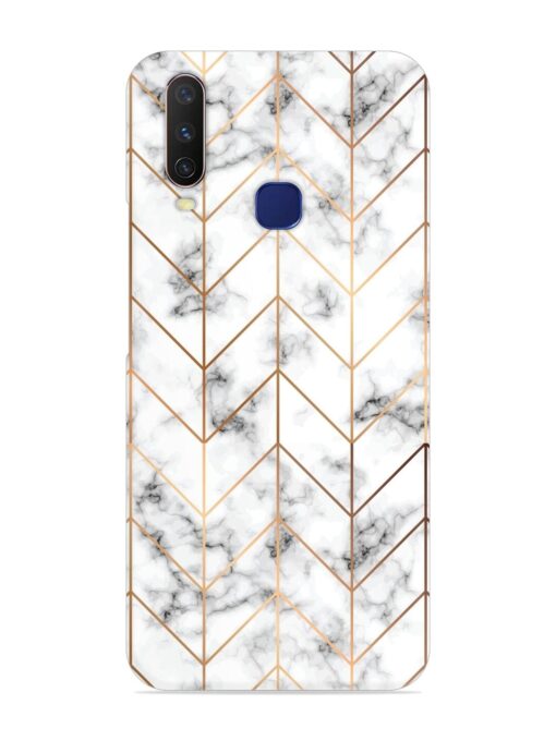 Vector Marble Texture Snap Case for Vivo Y12 Zapvi