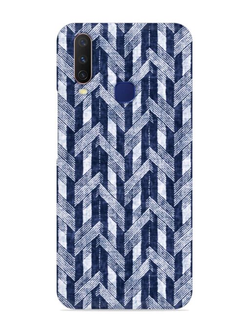 Abstract Herringbone Motif Snap Case for Vivo Y12 Zapvi