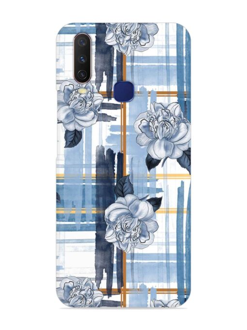 Watercolor Pattern Rose Snap Case for Vivo Y12 Zapvi