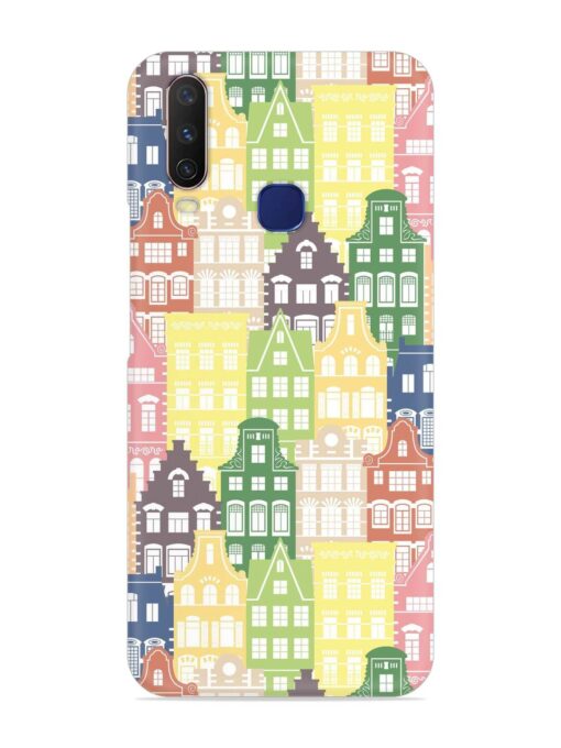 Seamless Shapes Pattern Snap Case for Vivo Y12 Zapvi