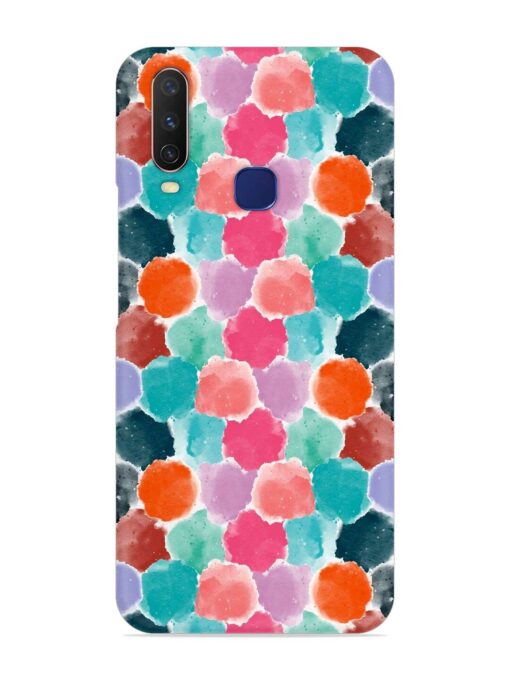 Colorful Seamless Pattern Snap Case for Vivo Y12