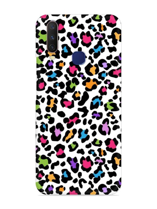 Seamless Leopard Pattern Snap Case for Vivo Y12 Zapvi