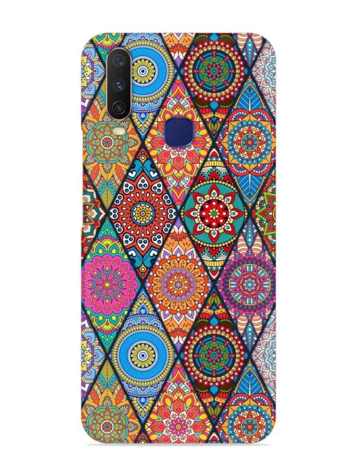 Seamless Tile Pattern Snap Case for Vivo Y12 Zapvi