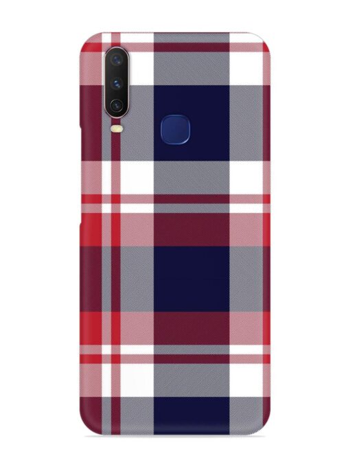 Classic Plaid Tartan Snap Case for Vivo Y12 Zapvi