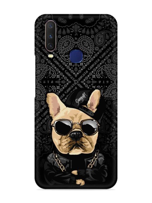 Gangsta Cool Sunglasses Dog Snap Case for Vivo Y12