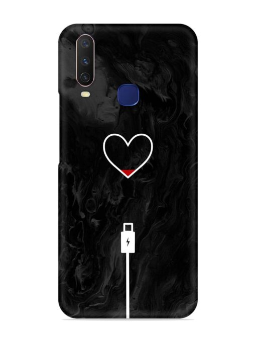 Heart Charging Vector Snap Case for Vivo Y12 Zapvi