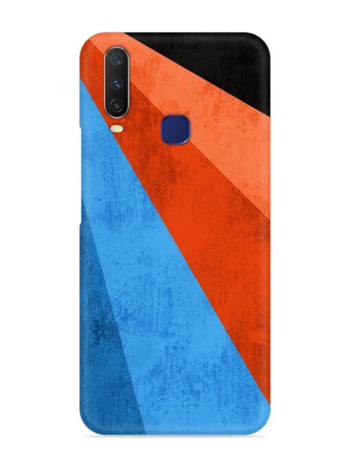 Modern Matte Abstract Snap Case for Vivo Y12 Zapvi