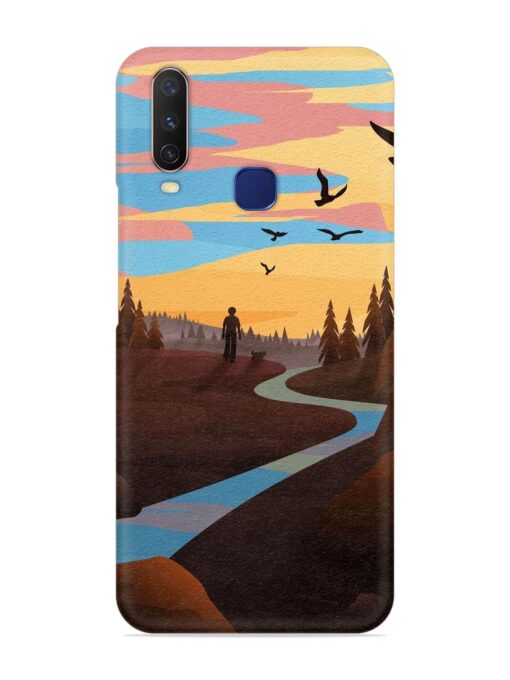 Natural Landscape Art Snap Case for Vivo Y12 Zapvi