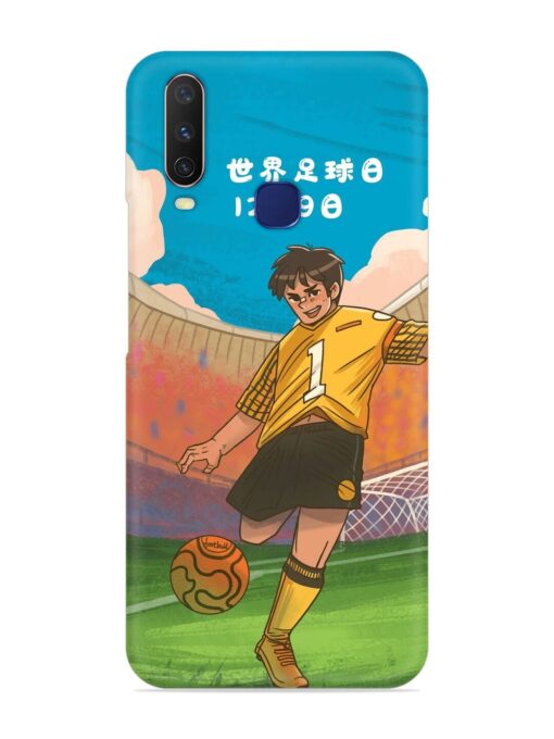 Soccer Kick Snap Case for Vivo Y12 Zapvi