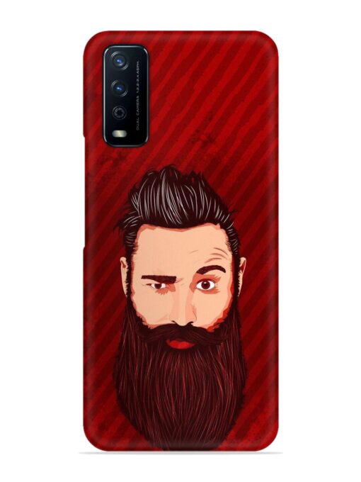 Beardo Man Snap Case for Vivo Y12G