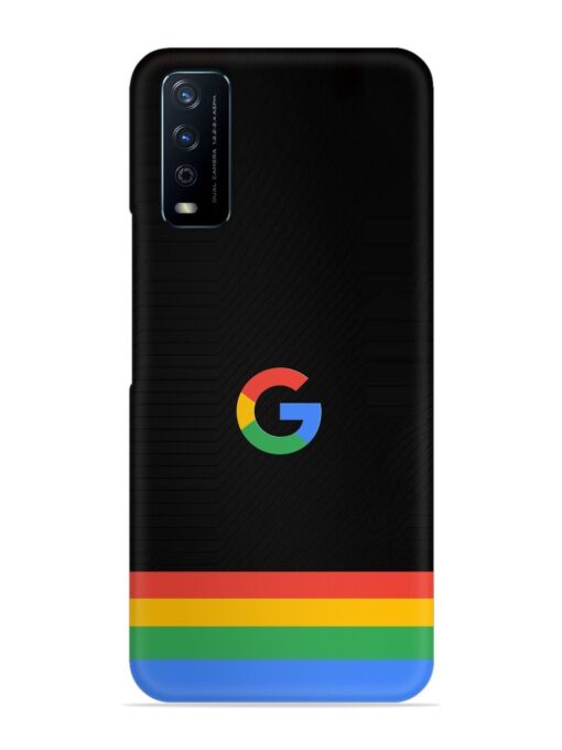 Google Logo Art Snap Case for Vivo Y12G Zapvi