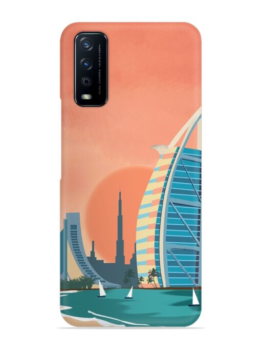 Dubai Architectural Scenery Snap Case for Vivo Y12G