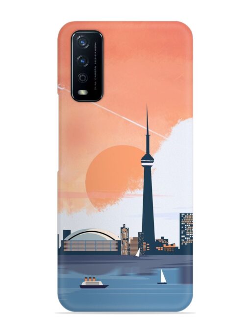 Toronto Canada Snap Case for Vivo Y12G Zapvi