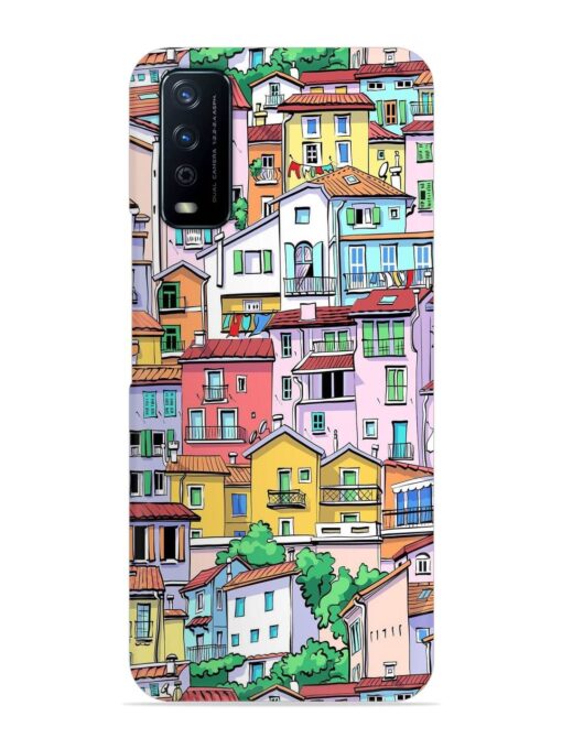 Europe Old Town Snap Case for Vivo Y12G