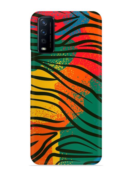 Bright Colorful Snap Case for Vivo Y12G