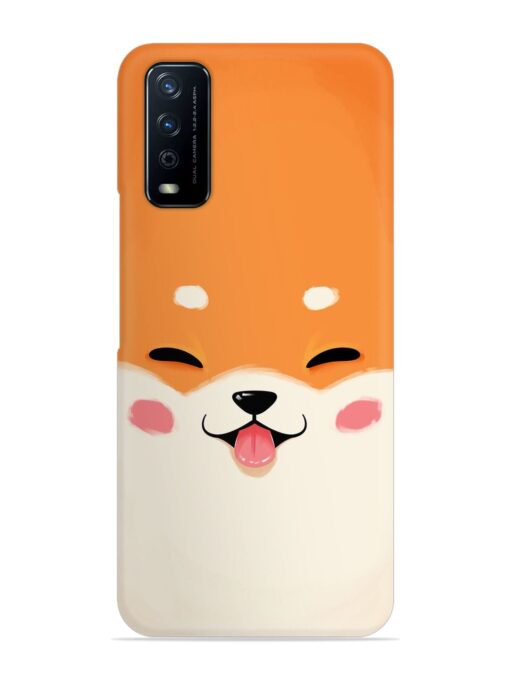 Happy Cat Art Snap Case for Vivo Y12G