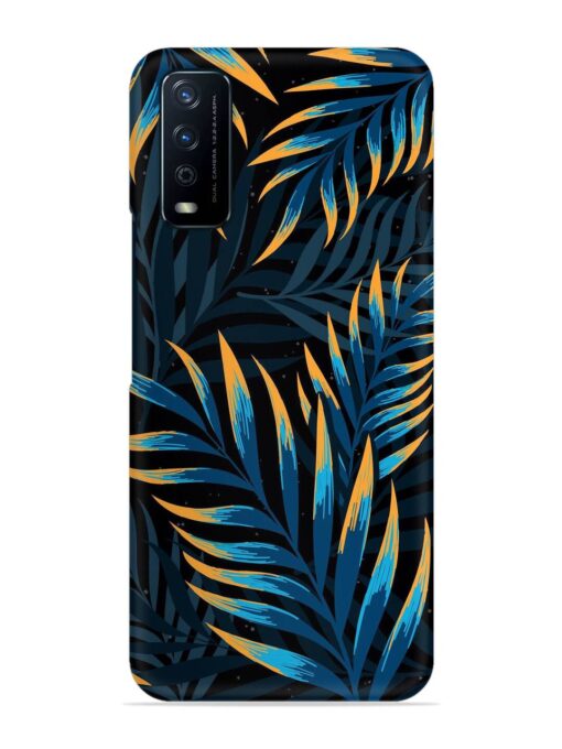 Abstract Leaf Art Snap Case for Vivo Y12G Zapvi