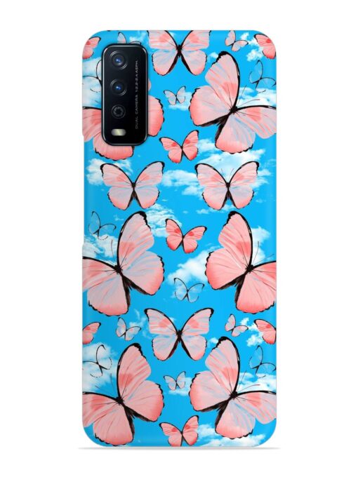 Seamless Pattern Tropical Snap Case for Vivo Y12G Zapvi