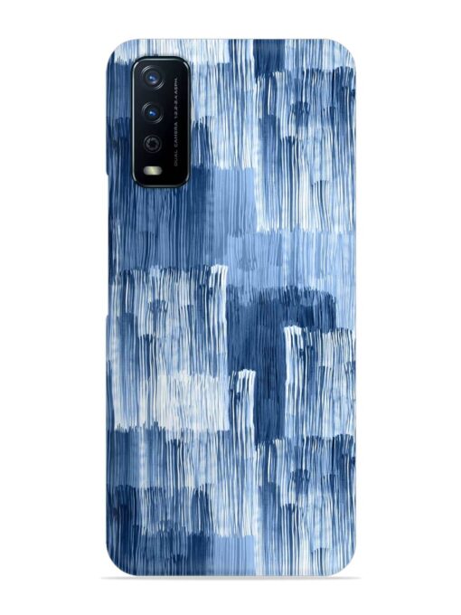 Abstract Pattern Stripes Snap Case for Vivo Y12G Zapvi