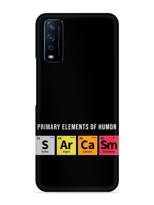 Primary Elements Humor Snap Case for Vivo Y12G