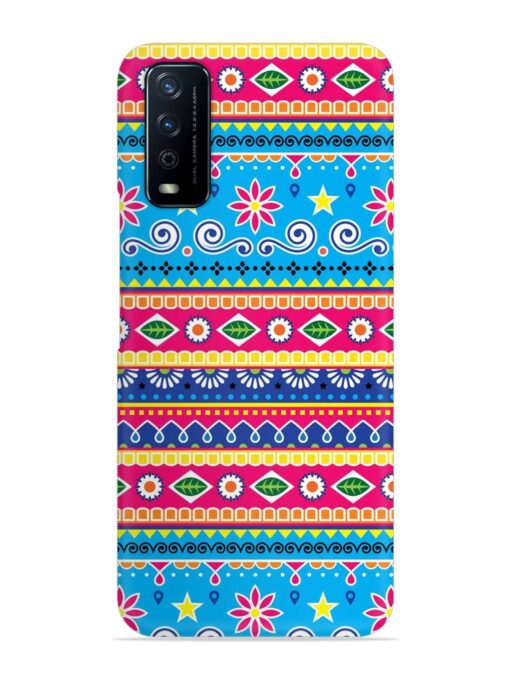 Indian Seamless Snap Case for Vivo Y12G