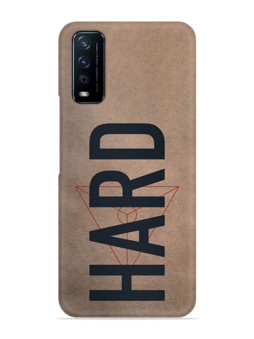 Hard Typo Snap Case for Vivo Y12G Zapvi