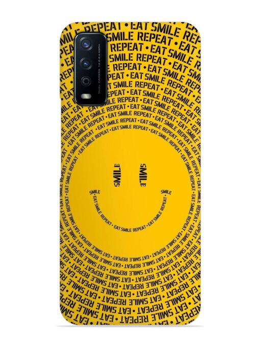 Smiley Snap Case for Vivo Y12G