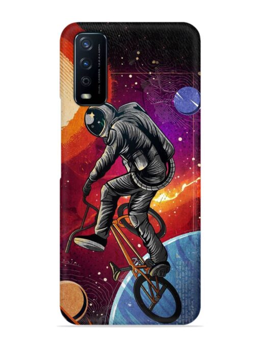 Super Eclipse Bmx Bike Snap Case for Vivo Y12G