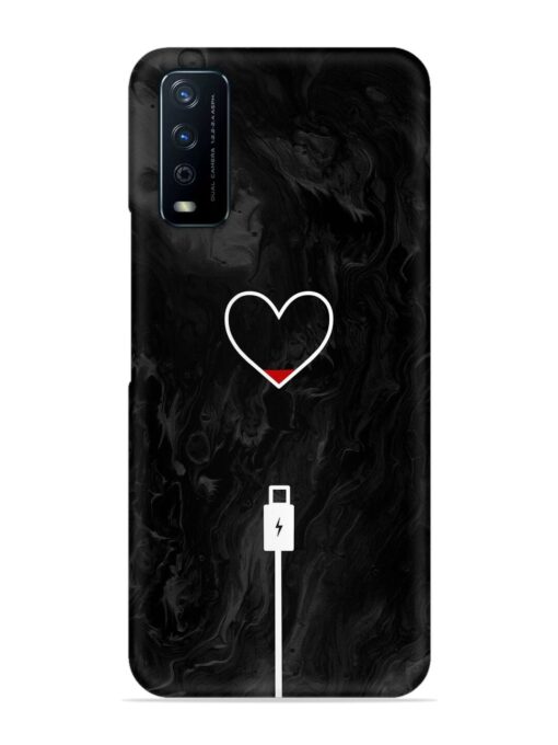 Heart Charging Vector Snap Case for Vivo Y12G