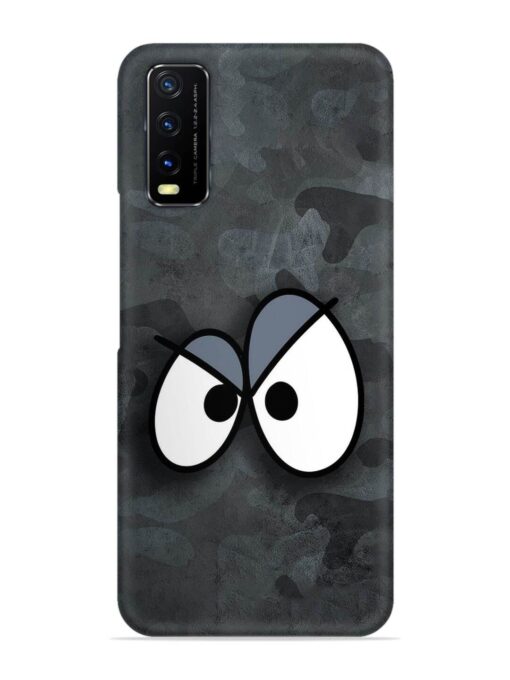 Big Eyes Night Mode Snap Case for Vivo Y12S Zapvi