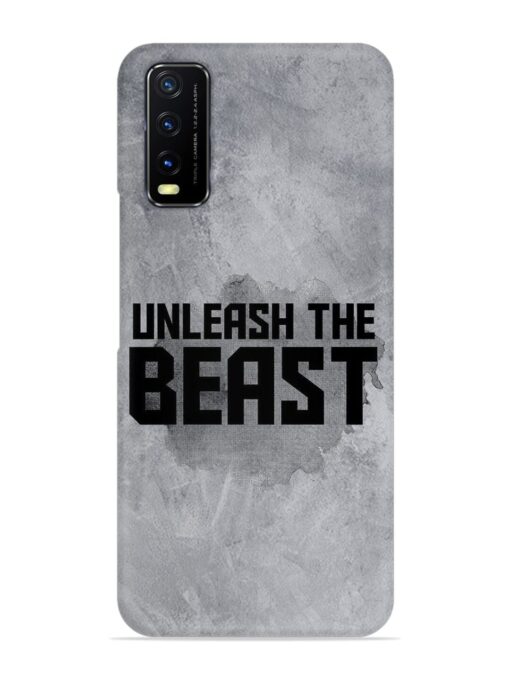 Unleash The Beast Snap Case for Vivo Y12S Zapvi