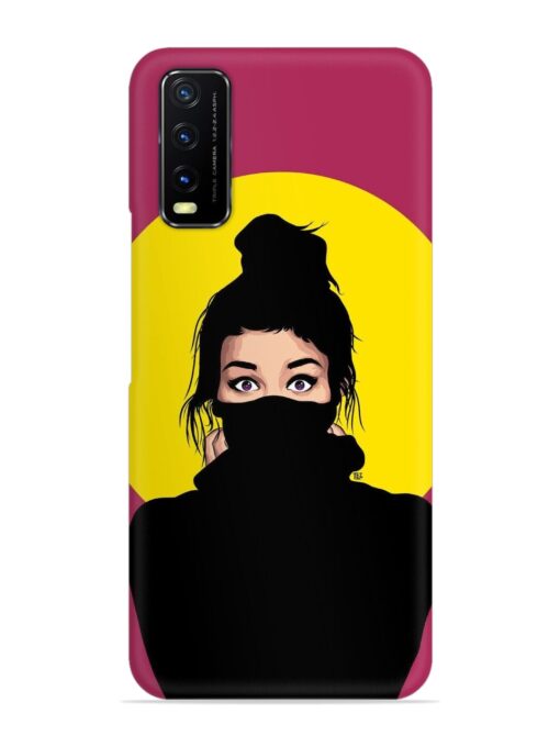 Girly Vector Snap Case for Vivo Y12S Zapvi