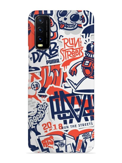 Run The Street Snap Case for Vivo Y12S Zapvi