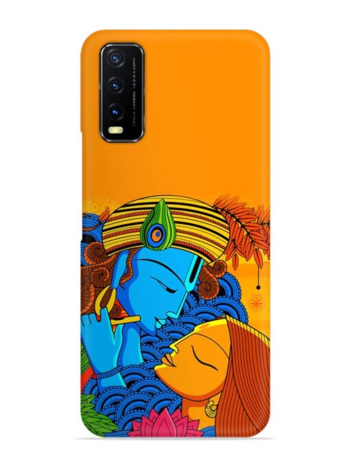 Illustration Hindu Goddess Snap Case for Vivo Y12S Zapvi