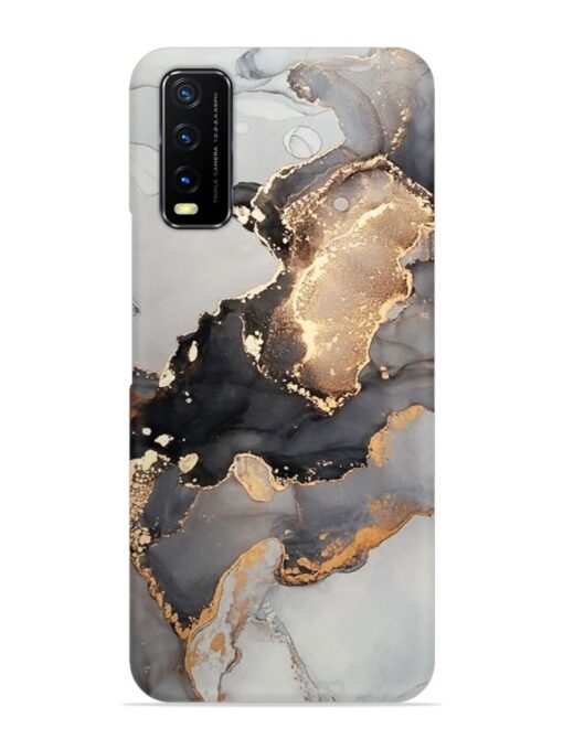 Luxury Abstract Fluid Snap Case for Vivo Y12S Zapvi