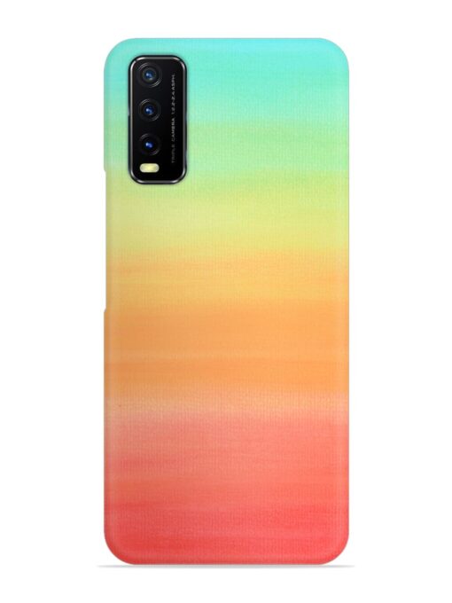 Background Sky Watercolor Snap Case for Vivo Y12S Zapvi