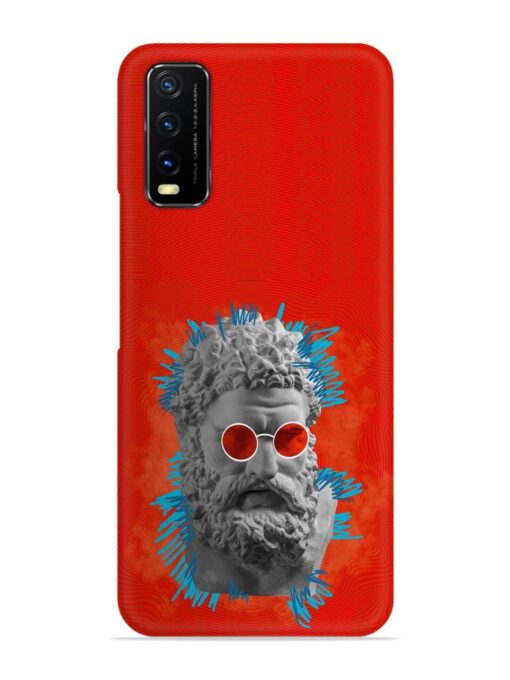 Contemporary Art Concept Snap Case for Vivo Y12S Zapvi