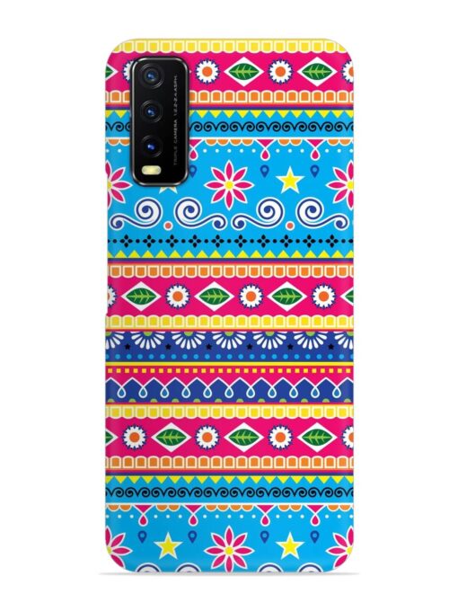 Indian Seamless Snap Case for Vivo Y12S Zapvi