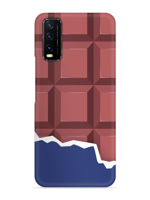 Chocolate Vector Art Snap Case for Vivo Y12S Zapvi