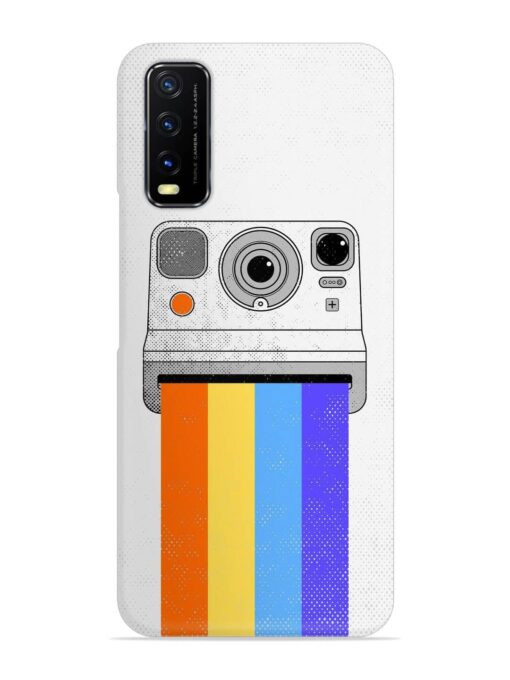 Retro Camera Art Snap Case for Vivo Y12S Zapvi