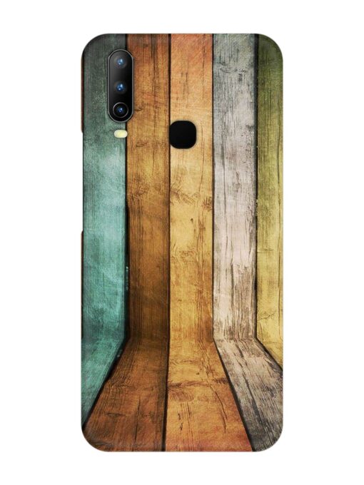 Wooden Realistic Art Snap Case for Vivo Y15 Zapvi