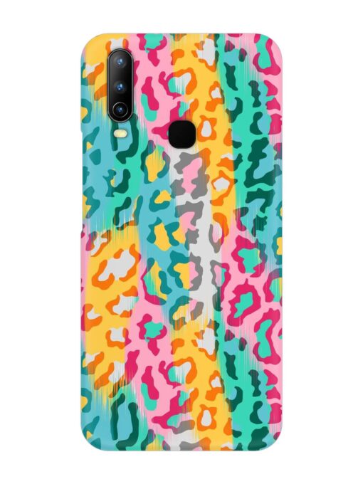 Seamless Vector Colorful Snap Case for Vivo Y15 Zapvi