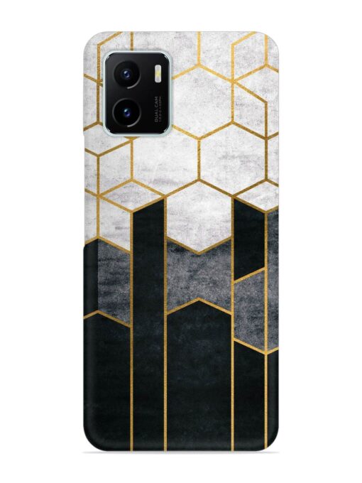 Cube Marble Art Snap Case for Vivo Y15C Zapvi