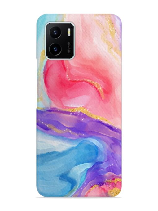 Watercolor Gradient Snap Case for Vivo Y15C Zapvi