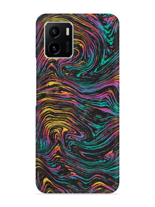 Abstract Liquid Colors Snap Case for Vivo Y15C Zapvi