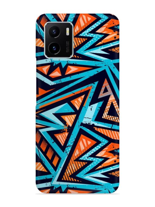 Abstract Seamless Grunge Snap Case for Vivo Y15C