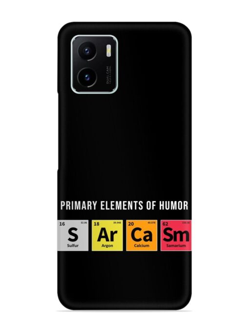 Primary Elements Humor Snap Case for Vivo Y15C Zapvi