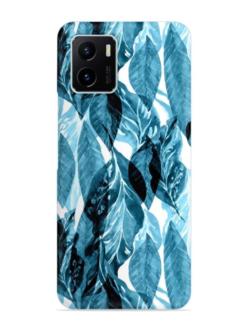 Leaves Pattern Jungle Snap Case for Vivo Y15C Zapvi